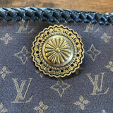 The Peacock - Vintage Mini Lin Hobo Crossbody