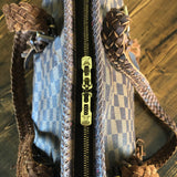 The Heron - Vintage Damier Ebene Shoulder Bag
