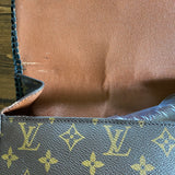 The Swift - Vintage Monogram Black Crossbody (2 straps!)