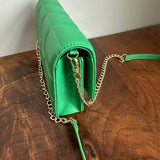 Button Bag - Spring Green Phone Crossbody with Gucci Bee Button