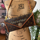 The Western Swan Crossbody - Vintage Monogram LV in Vachetta