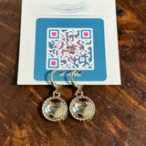 Upcycled Black/Gold GG Gucci Earrings