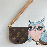 LV Monogram Coin Purse Wristlet