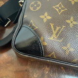 The Sparrow Crossbody Bag - Vintage LV Monogram in Black