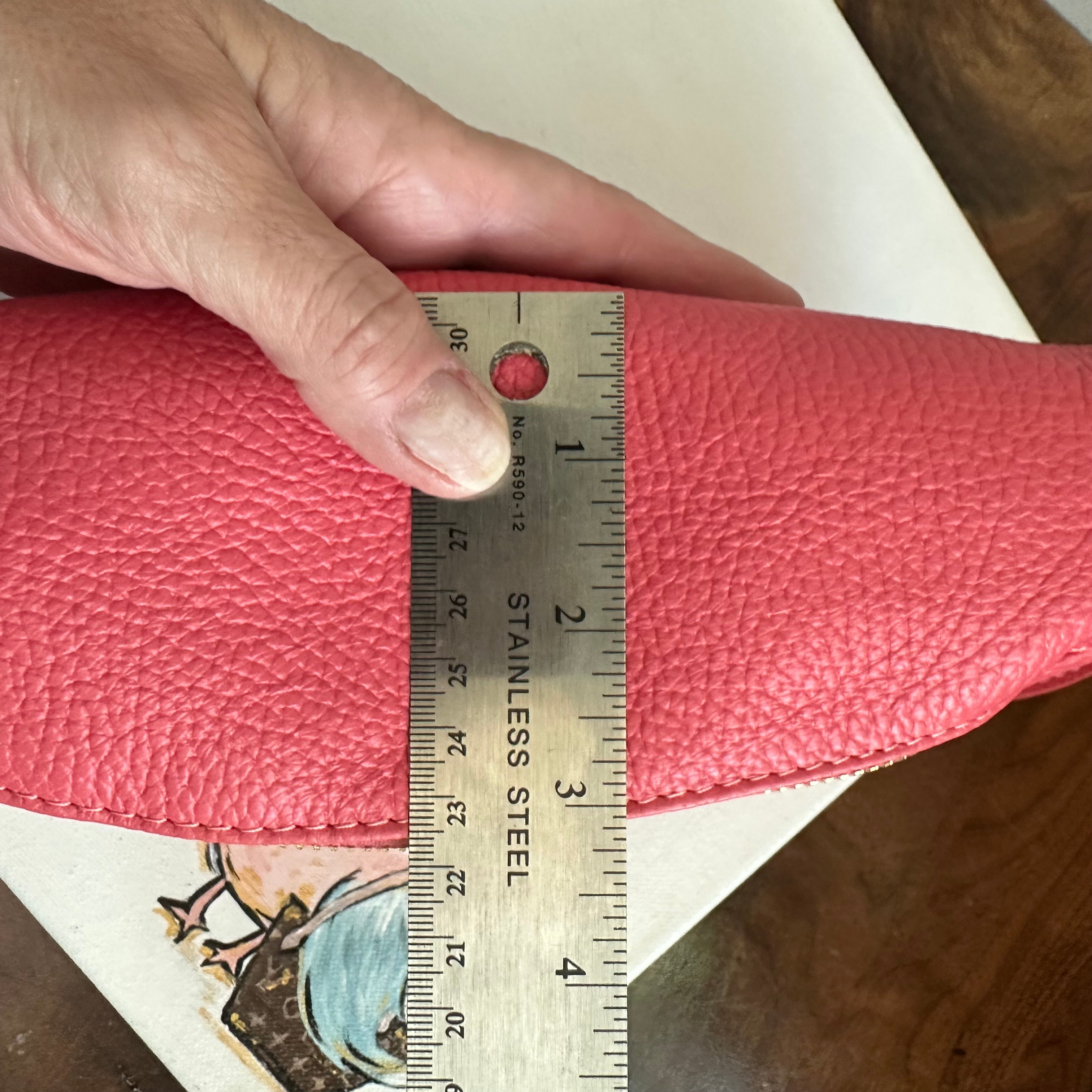 Bubblegum Pink Leather Prada Tag Sling/Fanny Pack Bag Gold (larger)