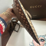 The Swan Messenger - Vintage Gucci in Golden Bronze