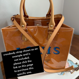 The LV Tote Bag - Special Blue "Louis" on Classic Orange
