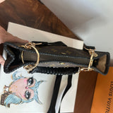 The Swan Crossbody - Vintage LV Monogram in Black