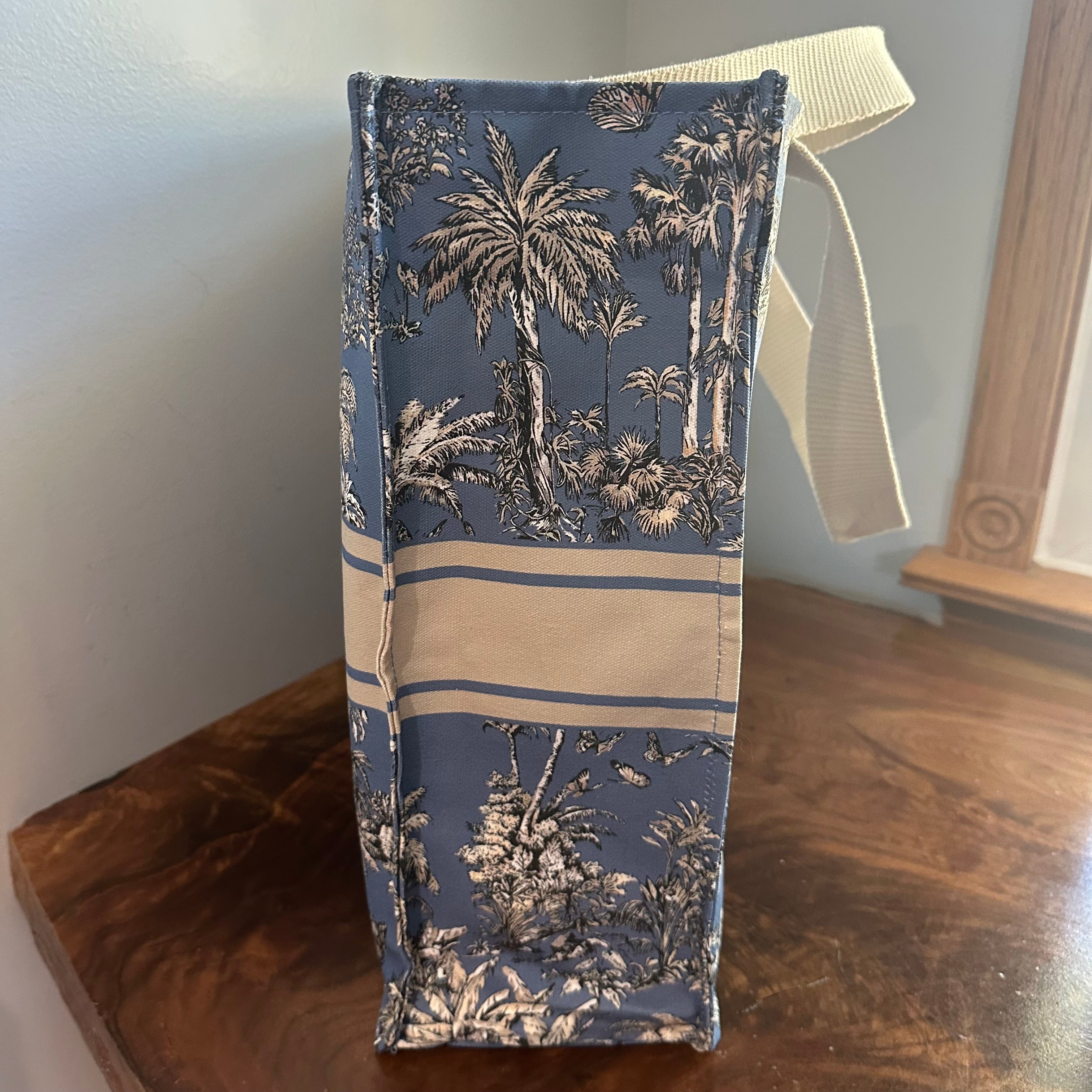 The Tote Bag - Canvas Dior in Blue