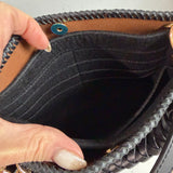 The Swan Crossbody - Vintage LV Monogram in Black