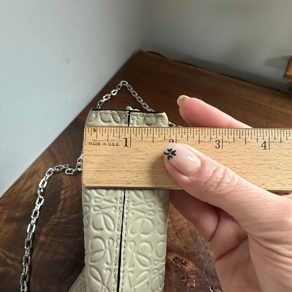 The Junco Crossbody - Vintage Loewe Anagram Beige