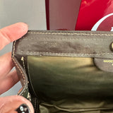 The Junco - Brown Suede Vintage Gucci GG Crossbody (larger)