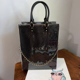 The Gucci Tote Bag in Black (10x13.5x5.5)