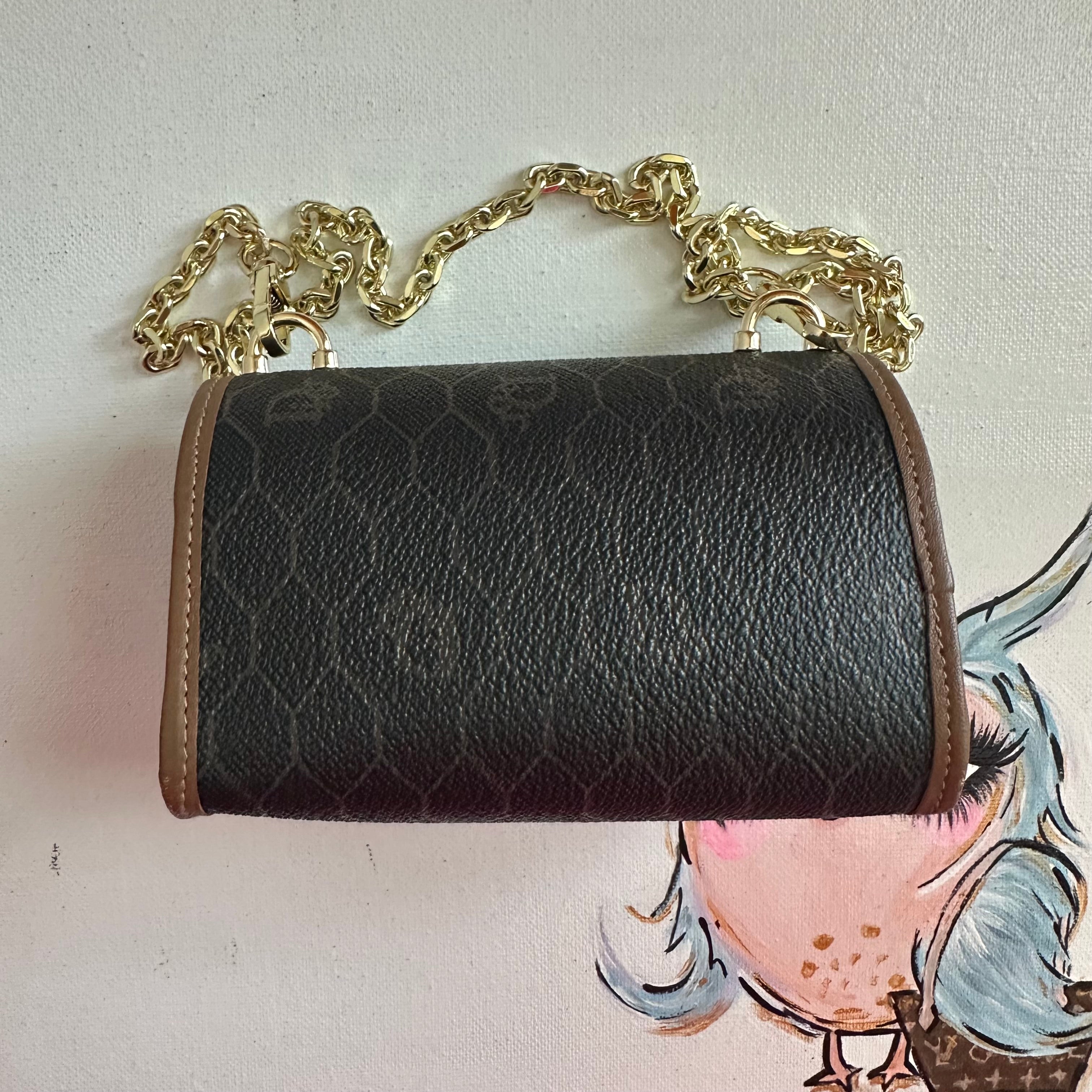 The Junco Wristlet - Vintage Honeycomb Dior