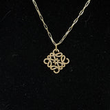 Reversible Loewe Anagram Necklace