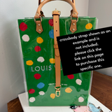 The LV Tote Bag - Special Green Yayoi Kusama Collection