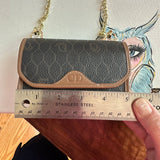 The Junco Wristlet - Vintage Honeycomb Dior