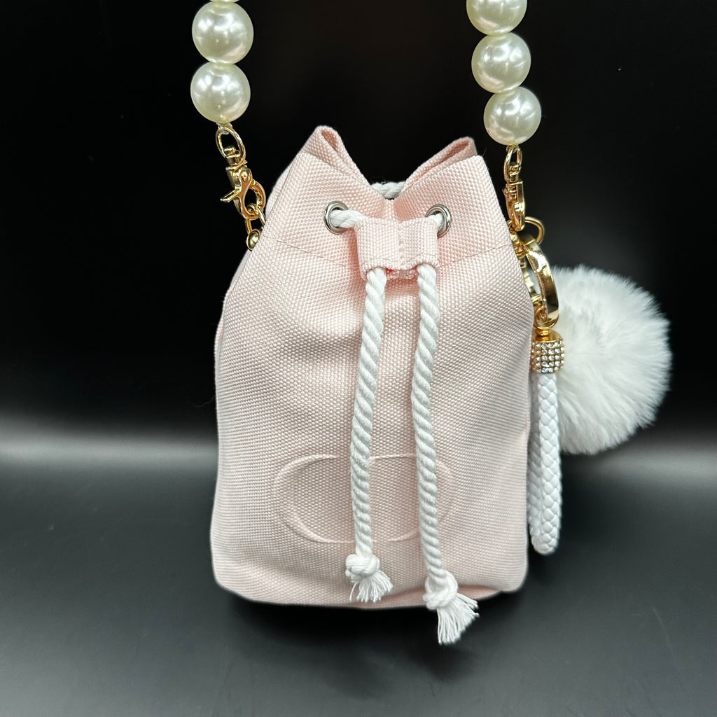 The Junco Pearl Handbag  - Pale Pink Dior