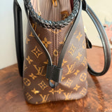 The Dog/Cat Carrier in Vintage LV Monogram (black)