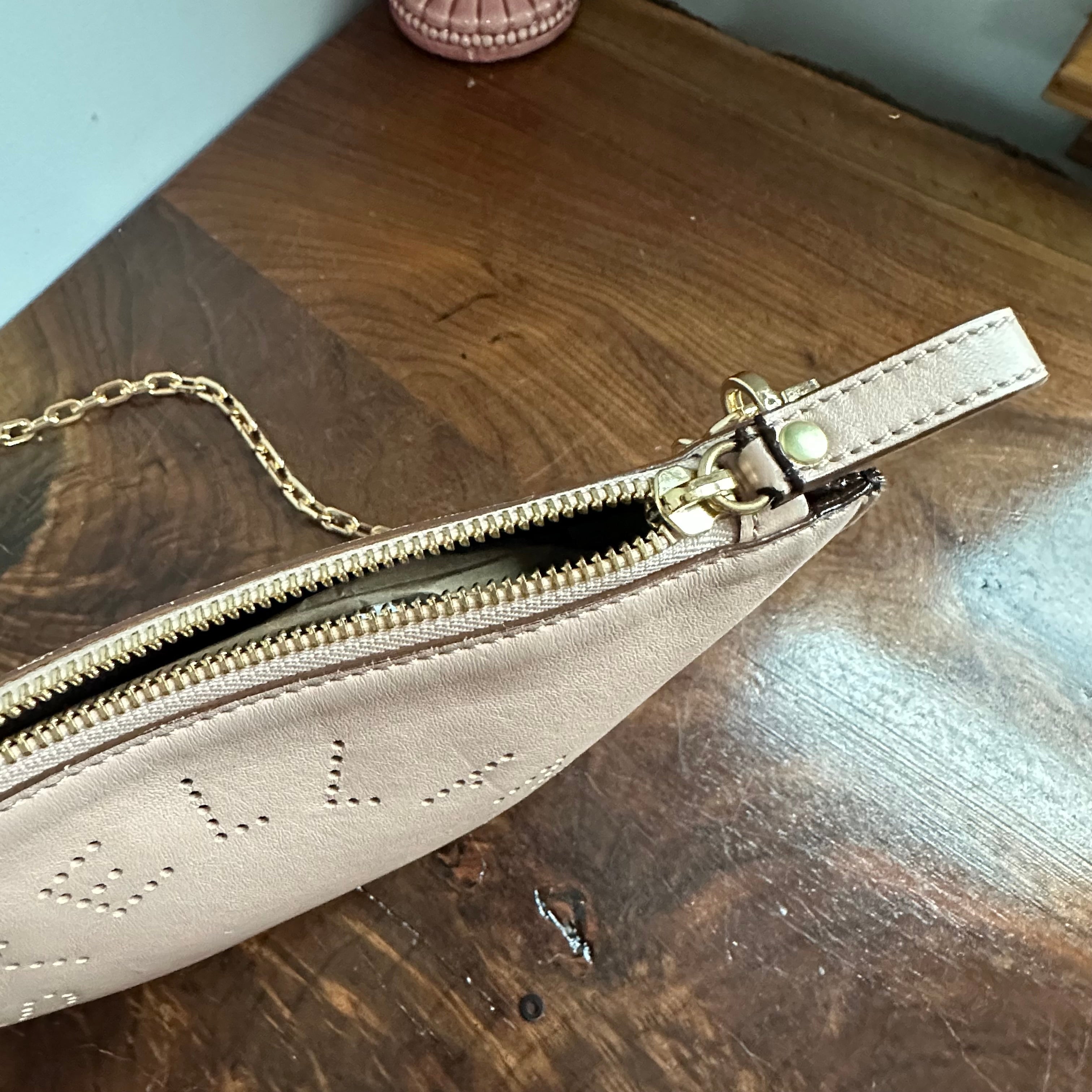 The Junco Crossbody - Vintage Stella McCartney in Blush Pink