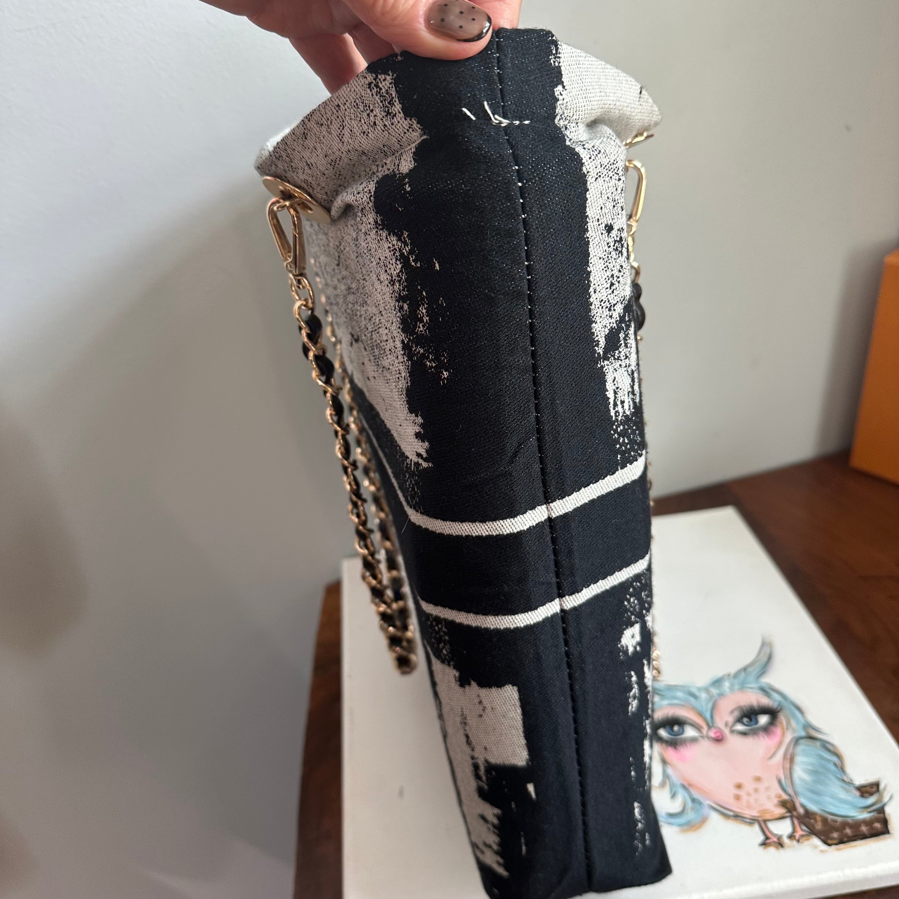 The Tote Bag - Dior Canvas with Paris/Statue of Liberty