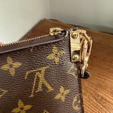 The Chick Crossbody - Upcycled LV in Monogram