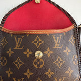 The Falcon Crossbody - Vintage Damier/Monogram Mix in Chocolate