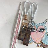 Upcycled Louis Vuitton Key Chain / Bag Charm