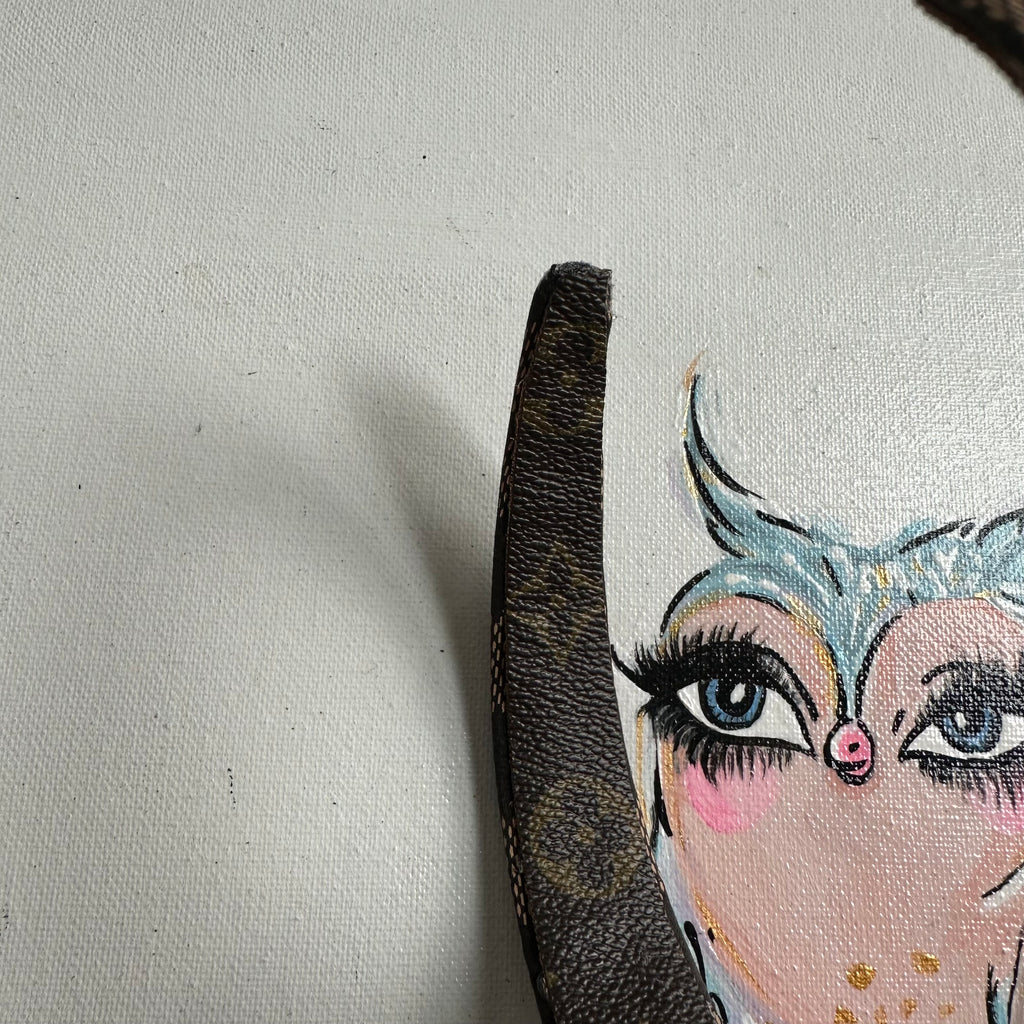 Upcycled LV Headbands