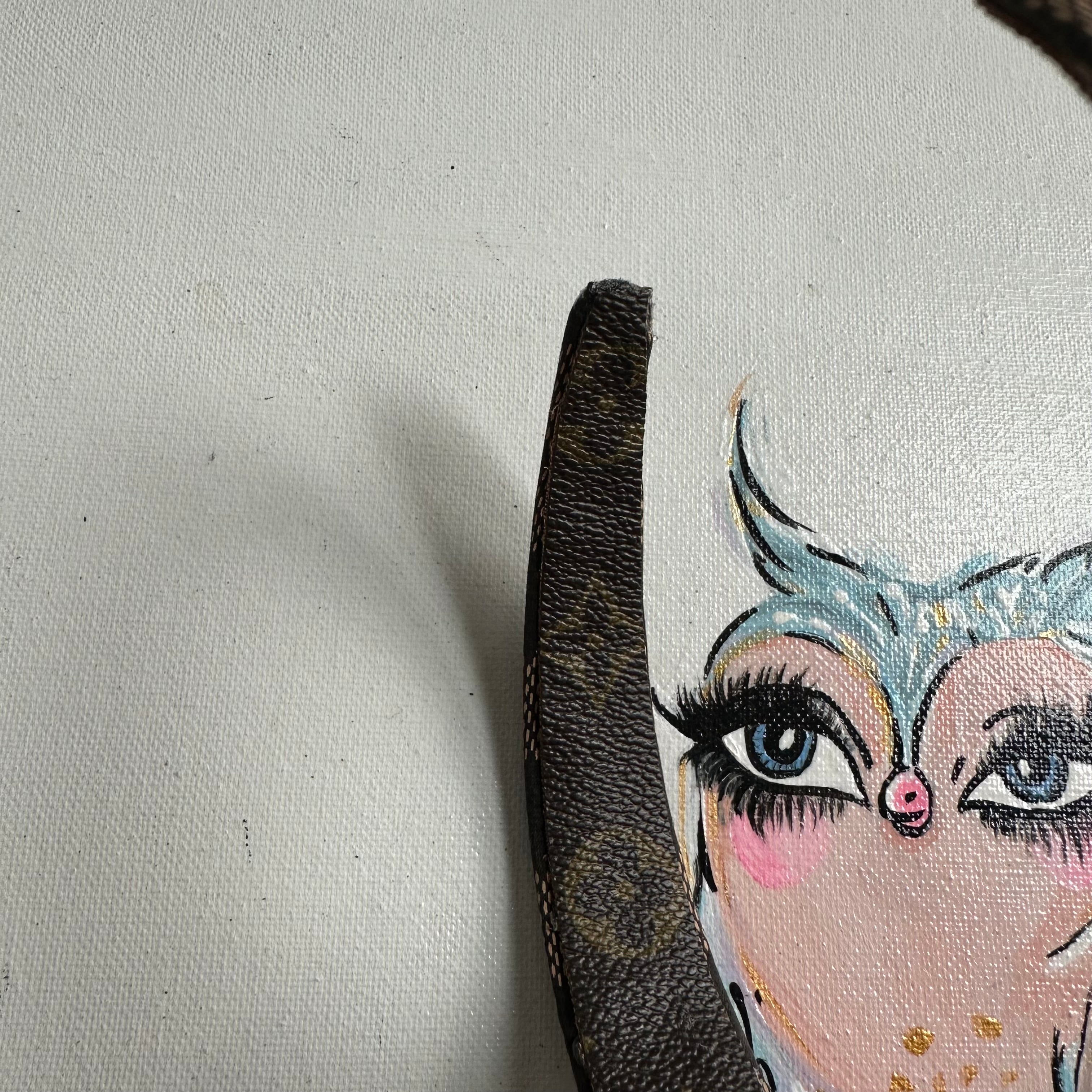 Upcycled LV Headbands