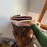 The Dog/Cat Carrier in Vintage LV Monogram (black)