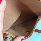 The Falcon Crossbody - Vintage Monogram in Light Tan