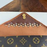 The Western Swan Crossbody - Vintage Monogram LV in Vachetta