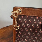 The Swan Crossbody  - Vintage Gucci Horsebit in Brown