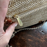 The Junco Crossbody Bag - Raffia Dior