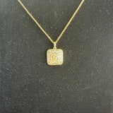 Upcycled GG Necklace