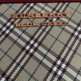 Burberry Blue Label Nova Check Zip-Around Long Wallet
