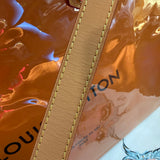 The Large LV Tote/Crossbody Bag - Classic Orange with Organizer Insert