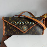 The Western Swan Crossbody - Vintage Monogram LV in Vachetta