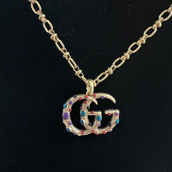 Upcycled Gucci Necklace