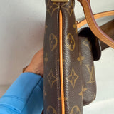 The Junco Crossbody - Vintage Monogram  LV in Vachetta