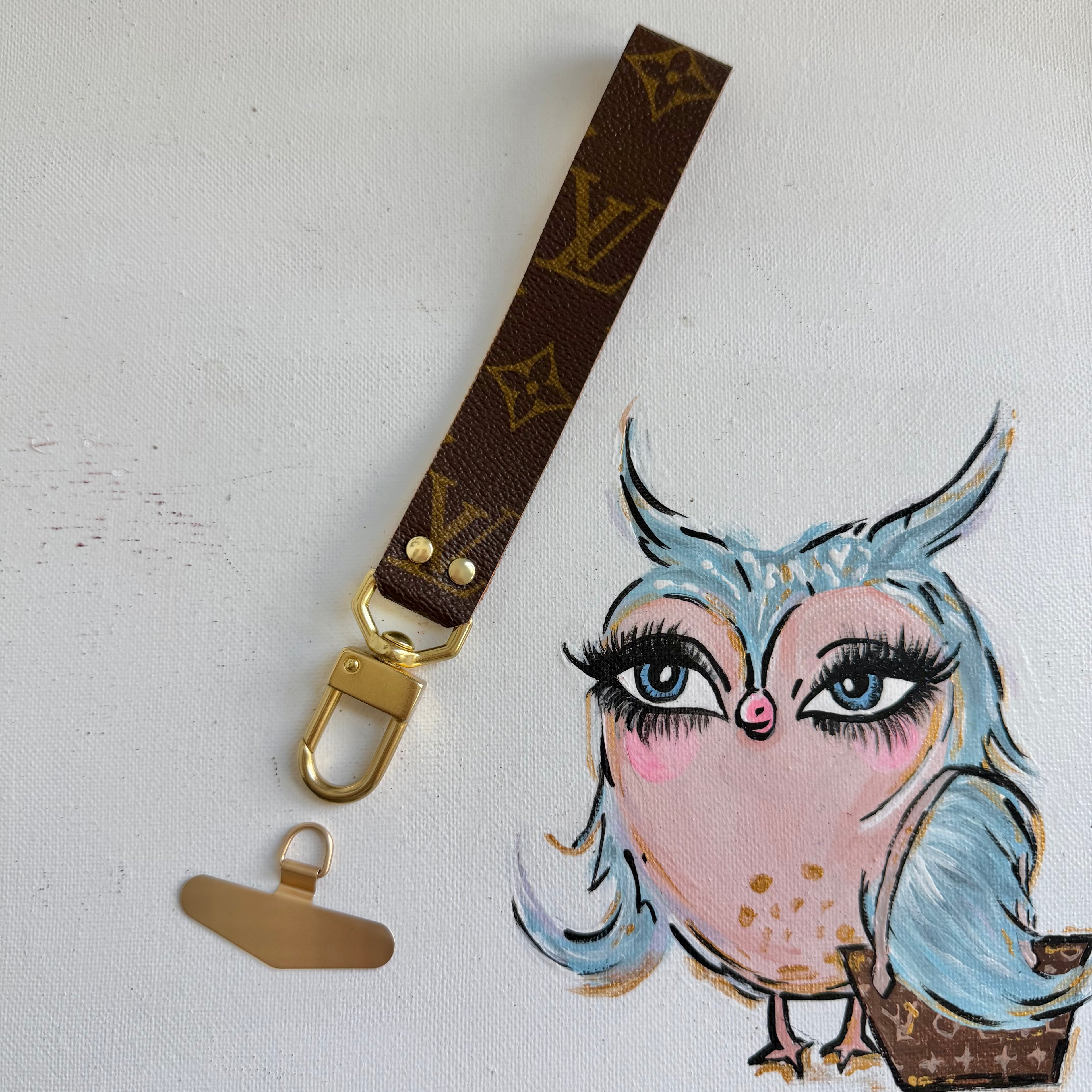 Cellphone Wristlet with LV Monogram