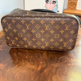 The Dog/Cat Carrier in Vintage LV Monogram (black)