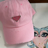 Upcycled Prada Hat