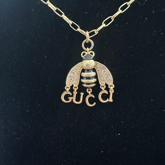 Upcycled Gucci Necklace