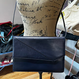 The Swan - Vintage Gucci GG Crossbody/Shoulder/Clutch Bag in Navy Leather