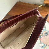 The Junco Crossbody - Vintage Cartier in Bordeaux