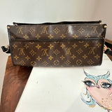 The East/West Crossbody - Vintage Monogram in Black