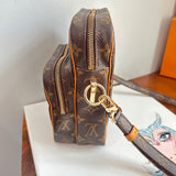 The Parrot Crossbody - Monogram in Vachetta