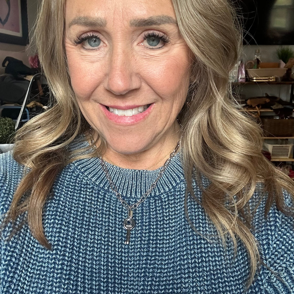 Upcycled Gucci Key Necklace